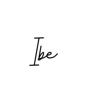 Create a beautiful signature design for name Ibe. With this signature (BallpointsItalic-DORy9) fonts, you can make a handwritten signature for free. Ibe signature style 11 images and pictures png