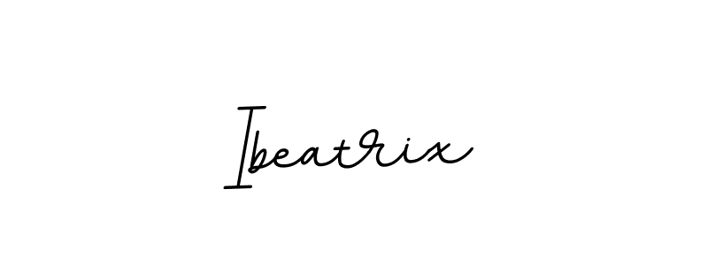 The best way (BallpointsItalic-DORy9) to make a short signature is to pick only two or three words in your name. The name Ibeatrix include a total of six letters. For converting this name. Ibeatrix signature style 11 images and pictures png