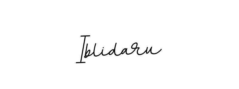 The best way (BallpointsItalic-DORy9) to make a short signature is to pick only two or three words in your name. The name Iblidaru include a total of six letters. For converting this name. Iblidaru signature style 11 images and pictures png