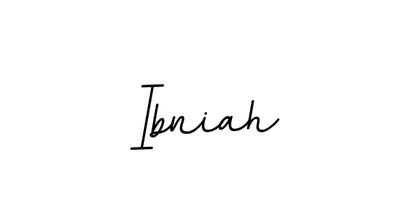 You should practise on your own different ways (BallpointsItalic-DORy9) to write your name (Ibniah) in signature. don't let someone else do it for you. Ibniah signature style 11 images and pictures png