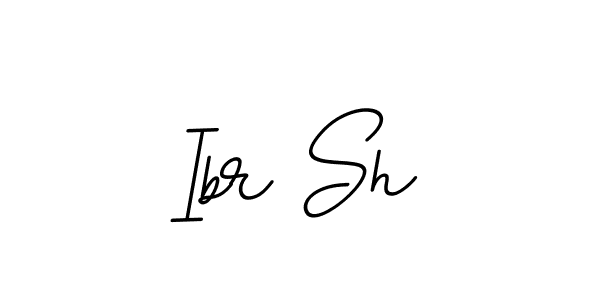 Design your own signature with our free online signature maker. With this signature software, you can create a handwritten (BallpointsItalic-DORy9) signature for name Ibr Sh. Ibr Sh signature style 11 images and pictures png