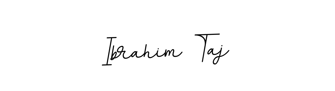 The best way (BallpointsItalic-DORy9) to make a short signature is to pick only two or three words in your name. The name Ibrahim Taj include a total of six letters. For converting this name. Ibrahim Taj signature style 11 images and pictures png