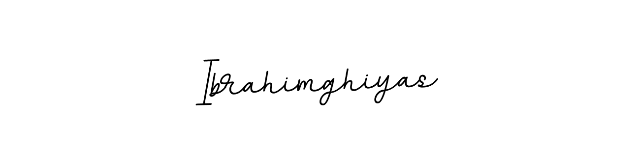 The best way (BallpointsItalic-DORy9) to make a short signature is to pick only two or three words in your name. The name Ibrahimghiyas include a total of six letters. For converting this name. Ibrahimghiyas signature style 11 images and pictures png