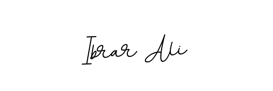 Create a beautiful signature design for name Ibrar Ali. With this signature (BallpointsItalic-DORy9) fonts, you can make a handwritten signature for free. Ibrar Ali signature style 11 images and pictures png