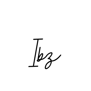 Ibz stylish signature style. Best Handwritten Sign (BallpointsItalic-DORy9) for my name. Handwritten Signature Collection Ideas for my name Ibz. Ibz signature style 11 images and pictures png
