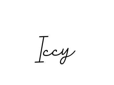 if you are searching for the best signature style for your name Iccy. so please give up your signature search. here we have designed multiple signature styles  using BallpointsItalic-DORy9. Iccy signature style 11 images and pictures png