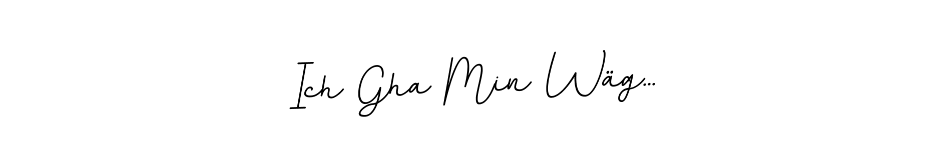 Here are the top 10 professional signature styles for the name Ich Gha Min Wäg.... These are the best autograph styles you can use for your name. Ich Gha Min Wäg... signature style 11 images and pictures png