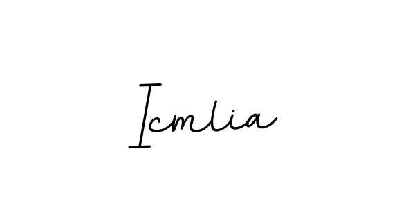 Similarly BallpointsItalic-DORy9 is the best handwritten signature design. Signature creator online .You can use it as an online autograph creator for name Icmlia. Icmlia signature style 11 images and pictures png