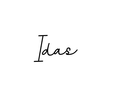 Idas stylish signature style. Best Handwritten Sign (BallpointsItalic-DORy9) for my name. Handwritten Signature Collection Ideas for my name Idas. Idas signature style 11 images and pictures png