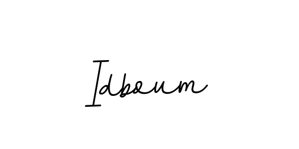 Idboum stylish signature style. Best Handwritten Sign (BallpointsItalic-DORy9) for my name. Handwritten Signature Collection Ideas for my name Idboum. Idboum signature style 11 images and pictures png