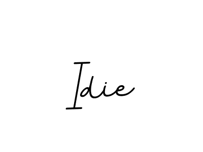 Make a beautiful signature design for name Idie. With this signature (BallpointsItalic-DORy9) style, you can create a handwritten signature for free. Idie signature style 11 images and pictures png