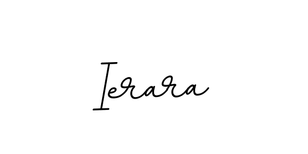 Make a beautiful signature design for name Ierara. With this signature (BallpointsItalic-DORy9) style, you can create a handwritten signature for free. Ierara signature style 11 images and pictures png