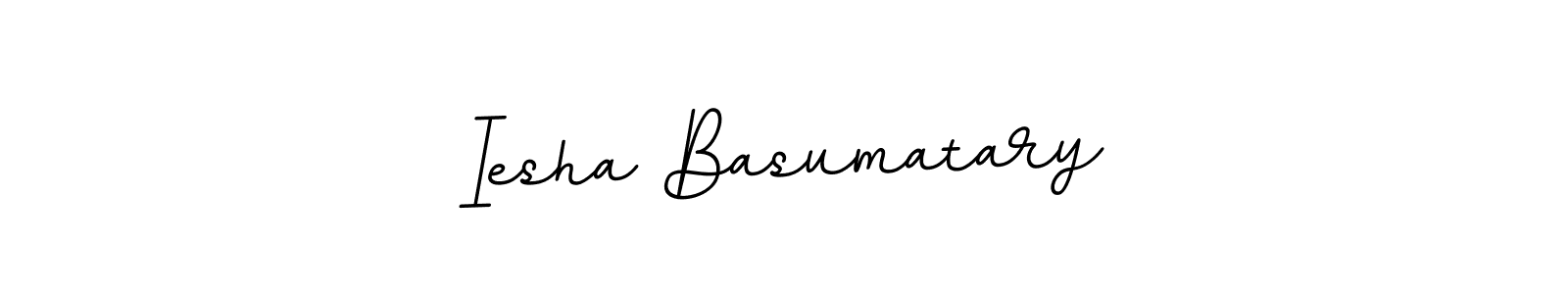Also we have Iesha Basumatary name is the best signature style. Create professional handwritten signature collection using BallpointsItalic-DORy9 autograph style. Iesha Basumatary signature style 11 images and pictures png