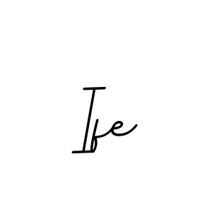 You should practise on your own different ways (BallpointsItalic-DORy9) to write your name (Ife) in signature. don't let someone else do it for you. Ife signature style 11 images and pictures png