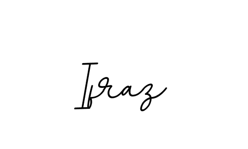 Create a beautiful signature design for name Ifraz. With this signature (BallpointsItalic-DORy9) fonts, you can make a handwritten signature for free. Ifraz signature style 11 images and pictures png