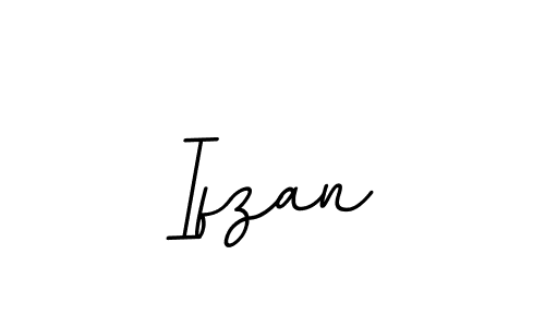 Ifzan stylish signature style. Best Handwritten Sign (BallpointsItalic-DORy9) for my name. Handwritten Signature Collection Ideas for my name Ifzan. Ifzan signature style 11 images and pictures png