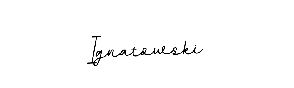 The best way (BallpointsItalic-DORy9) to make a short signature is to pick only two or three words in your name. The name Ignatowski include a total of six letters. For converting this name. Ignatowski signature style 11 images and pictures png