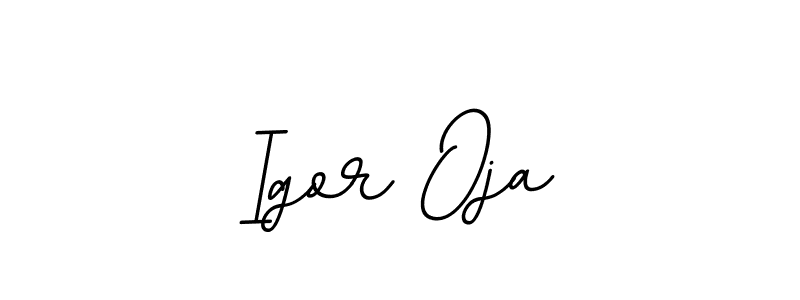 It looks lik you need a new signature style for name Igor Oja. Design unique handwritten (BallpointsItalic-DORy9) signature with our free signature maker in just a few clicks. Igor Oja signature style 11 images and pictures png