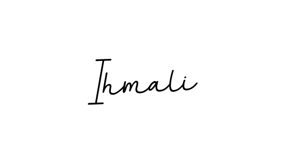 Also You can easily find your signature by using the search form. We will create Ihmali name handwritten signature images for you free of cost using BallpointsItalic-DORy9 sign style. Ihmali signature style 11 images and pictures png