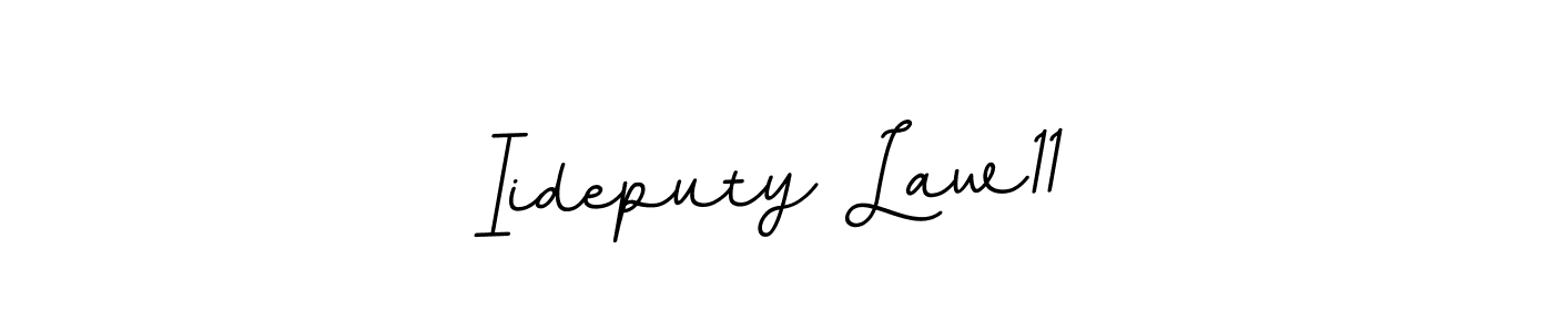 Create a beautiful signature design for name Iideputy Law11. With this signature (BallpointsItalic-DORy9) fonts, you can make a handwritten signature for free. Iideputy Law11 signature style 11 images and pictures png
