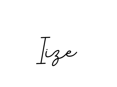 Create a beautiful signature design for name Iize. With this signature (BallpointsItalic-DORy9) fonts, you can make a handwritten signature for free. Iize signature style 11 images and pictures png