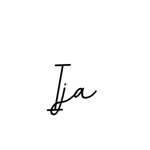 Design your own signature with our free online signature maker. With this signature software, you can create a handwritten (BallpointsItalic-DORy9) signature for name Ija. Ija signature style 11 images and pictures png