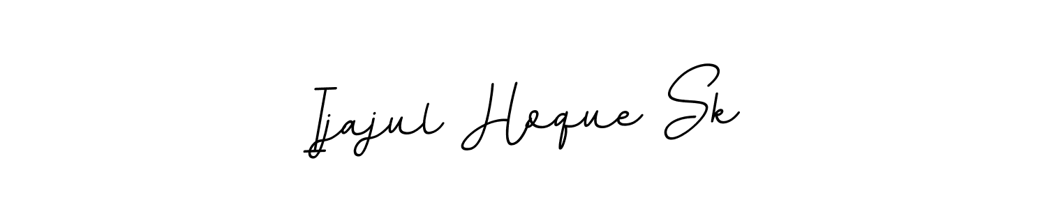 You should practise on your own different ways (BallpointsItalic-DORy9) to write your name (Ijajul Hoque Sk) in signature. don't let someone else do it for you. Ijajul Hoque Sk signature style 11 images and pictures png