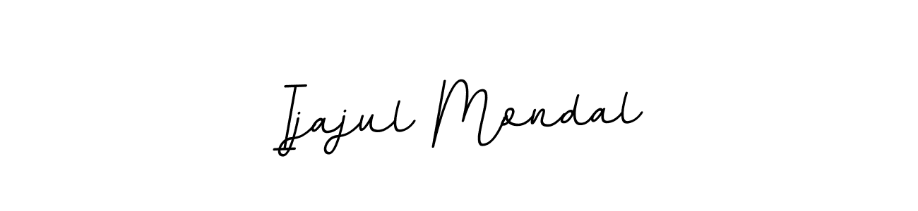 You should practise on your own different ways (BallpointsItalic-DORy9) to write your name (Ijajul Mondal) in signature. don't let someone else do it for you. Ijajul Mondal signature style 11 images and pictures png
