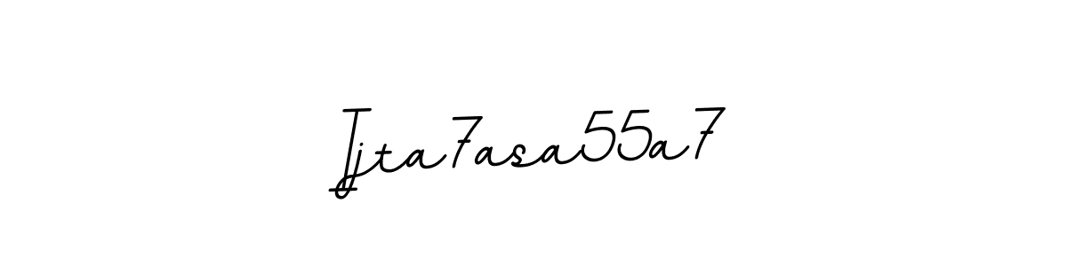 You should practise on your own different ways (BallpointsItalic-DORy9) to write your name (Ijta7asa55a7) in signature. don't let someone else do it for you. Ijta7asa55a7 signature style 11 images and pictures png