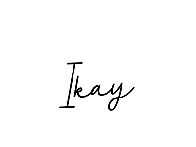 Ikay stylish signature style. Best Handwritten Sign (BallpointsItalic-DORy9) for my name. Handwritten Signature Collection Ideas for my name Ikay. Ikay signature style 11 images and pictures png