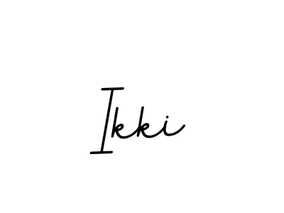 Ikki stylish signature style. Best Handwritten Sign (BallpointsItalic-DORy9) for my name. Handwritten Signature Collection Ideas for my name Ikki. Ikki signature style 11 images and pictures png