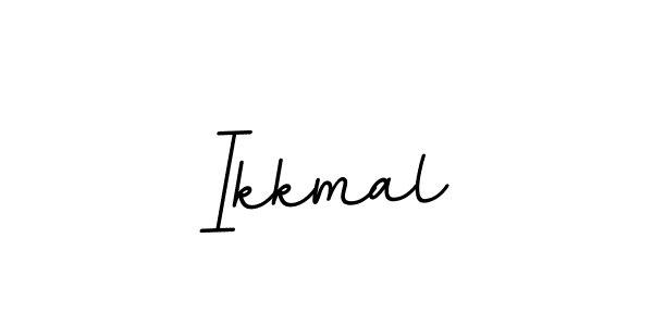 How to make Ikkmal signature? BallpointsItalic-DORy9 is a professional autograph style. Create handwritten signature for Ikkmal name. Ikkmal signature style 11 images and pictures png