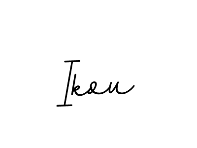 Create a beautiful signature design for name Ikou. With this signature (BallpointsItalic-DORy9) fonts, you can make a handwritten signature for free. Ikou signature style 11 images and pictures png