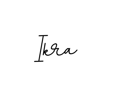 Make a beautiful signature design for name Ikra. With this signature (BallpointsItalic-DORy9) style, you can create a handwritten signature for free. Ikra signature style 11 images and pictures png