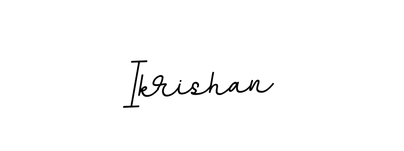 Also we have Ikrishan name is the best signature style. Create professional handwritten signature collection using BallpointsItalic-DORy9 autograph style. Ikrishan signature style 11 images and pictures png