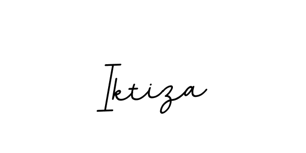 Iktiza stylish signature style. Best Handwritten Sign (BallpointsItalic-DORy9) for my name. Handwritten Signature Collection Ideas for my name Iktiza. Iktiza signature style 11 images and pictures png