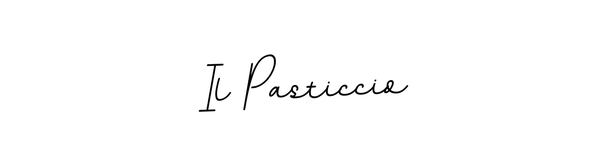 Design your own signature with our free online signature maker. With this signature software, you can create a handwritten (BallpointsItalic-DORy9) signature for name Il Pasticcio. Il Pasticcio signature style 11 images and pictures png