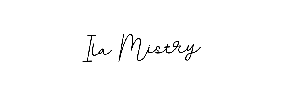 This is the best signature style for the Ila Mistry name. Also you like these signature font (BallpointsItalic-DORy9). Mix name signature. Ila Mistry signature style 11 images and pictures png