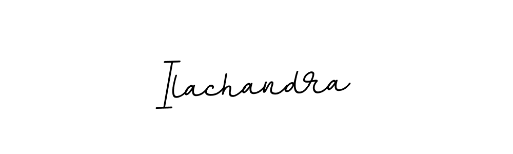 Make a beautiful signature design for name Ilachandra. Use this online signature maker to create a handwritten signature for free. Ilachandra signature style 11 images and pictures png