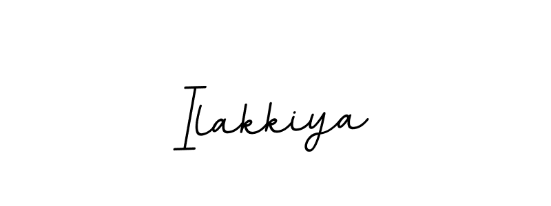 Design your own signature with our free online signature maker. With this signature software, you can create a handwritten (BallpointsItalic-DORy9) signature for name Ilakkiya. Ilakkiya signature style 11 images and pictures png