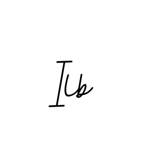 Similarly BallpointsItalic-DORy9 is the best handwritten signature design. Signature creator online .You can use it as an online autograph creator for name Ilb. Ilb signature style 11 images and pictures png