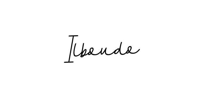 How to make Ilboudo signature? BallpointsItalic-DORy9 is a professional autograph style. Create handwritten signature for Ilboudo name. Ilboudo signature style 11 images and pictures png
