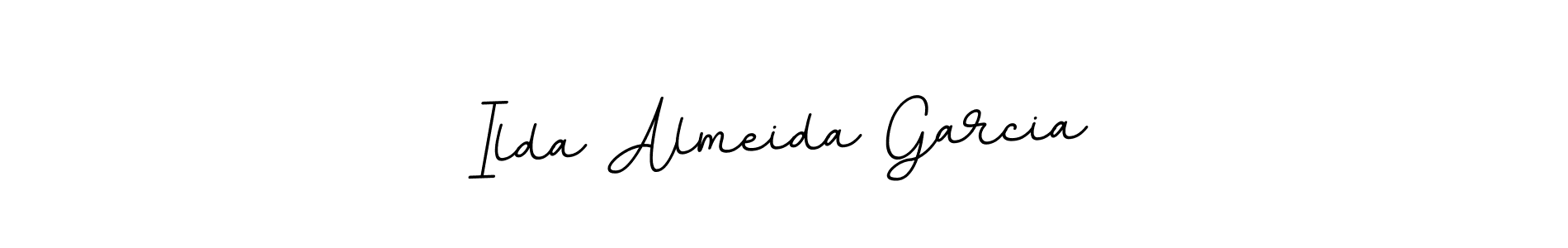 How to make Ilda Almeida Garcia signature? BallpointsItalic-DORy9 is a professional autograph style. Create handwritten signature for Ilda Almeida Garcia name. Ilda Almeida Garcia signature style 11 images and pictures png