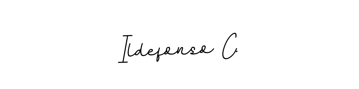 Make a beautiful signature design for name Ildefonso C.. Use this online signature maker to create a handwritten signature for free. Ildefonso C. signature style 11 images and pictures png