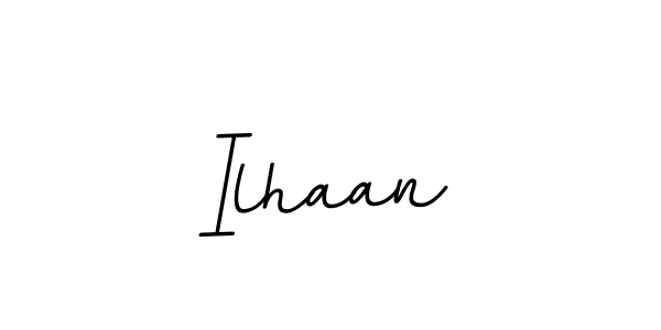 Make a beautiful signature design for name Ilhaan. With this signature (BallpointsItalic-DORy9) style, you can create a handwritten signature for free. Ilhaan signature style 11 images and pictures png