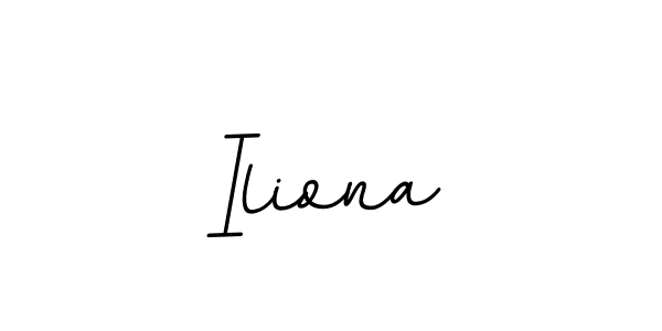 You should practise on your own different ways (BallpointsItalic-DORy9) to write your name (Iliona) in signature. don't let someone else do it for you. Iliona signature style 11 images and pictures png