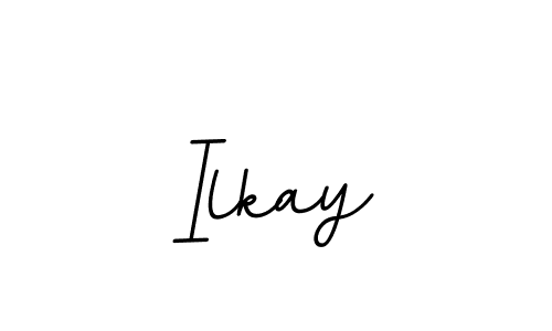 The best way (BallpointsItalic-DORy9) to make a short signature is to pick only two or three words in your name. The name Ilkay include a total of six letters. For converting this name. Ilkay signature style 11 images and pictures png