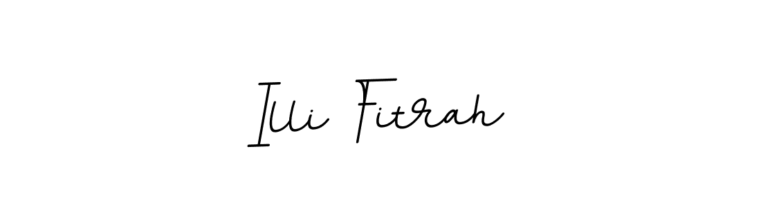 Similarly BallpointsItalic-DORy9 is the best handwritten signature design. Signature creator online .You can use it as an online autograph creator for name Illi Fitrah. Illi Fitrah signature style 11 images and pictures png