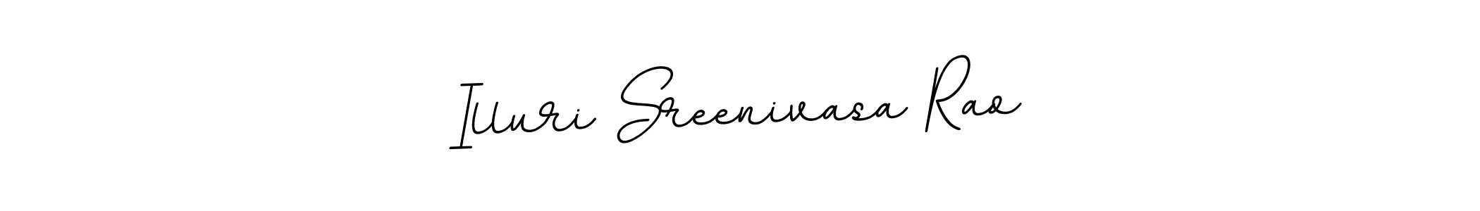 You should practise on your own different ways (BallpointsItalic-DORy9) to write your name (Illuri Sreenivasa Rao) in signature. don't let someone else do it for you. Illuri Sreenivasa Rao signature style 11 images and pictures png