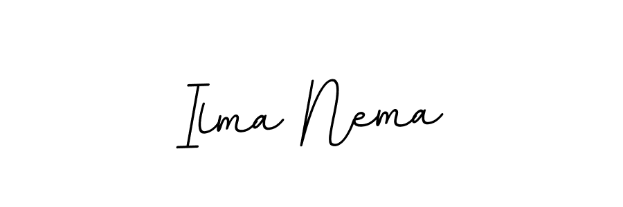 Here are the top 10 professional signature styles for the name Ilma Nema. These are the best autograph styles you can use for your name. Ilma Nema signature style 11 images and pictures png